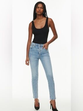 Denim Forum The Yoko High Rise Slim 28L jean denim jeans